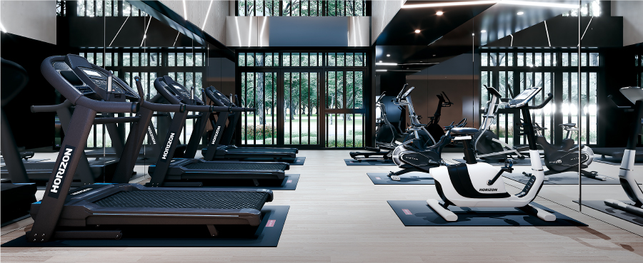 健身會館3D示意